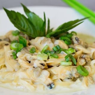Green Curry Linguine Noodle